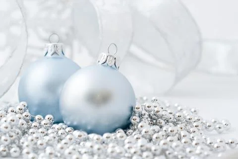 Christmas balls Stock Photos