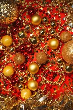 Christmas balls Stock Photos