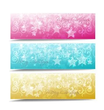 Christmas banner Stock Illustration