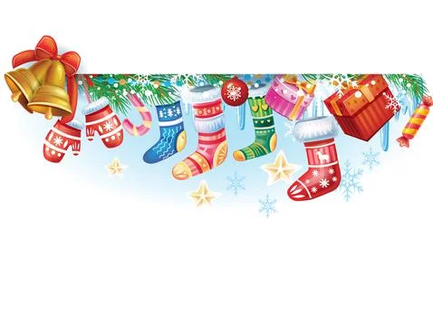 Christmas banner Stock Illustration