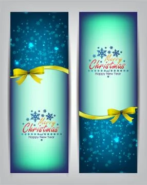 Christmas banners Stock Illustration