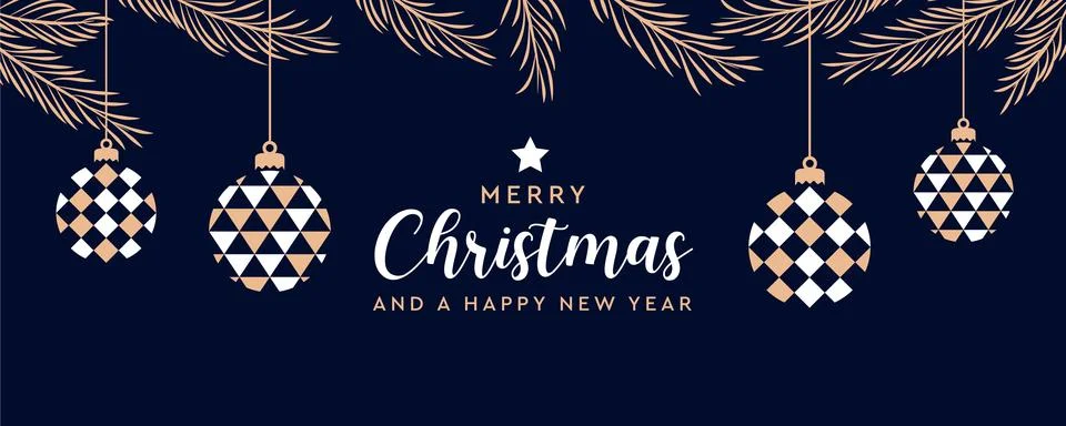 Christmas bauble decoration different pattern Stock Illustration