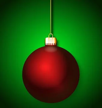 Christmas bauble Stock Illustration