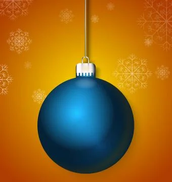 Christmas bauble Illustrazione stock