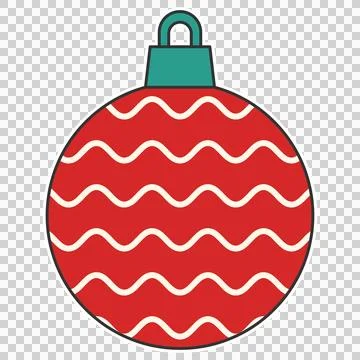 Christmas bauble Stock Illustration