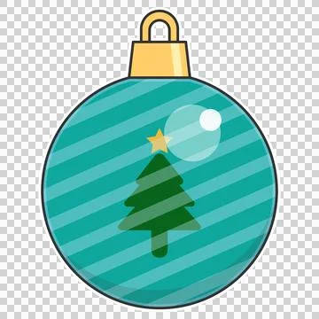 Christmas bauble Stock Illustration