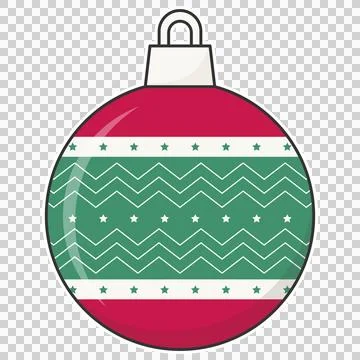 Christmas bauble Stock Illustration
