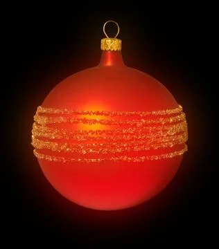 Christmas bauble Stock Photos