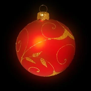 Christmas bauble Stock Photos