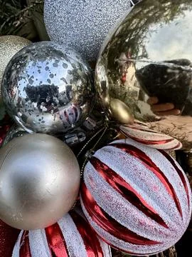 Christmas bauble Foto stock