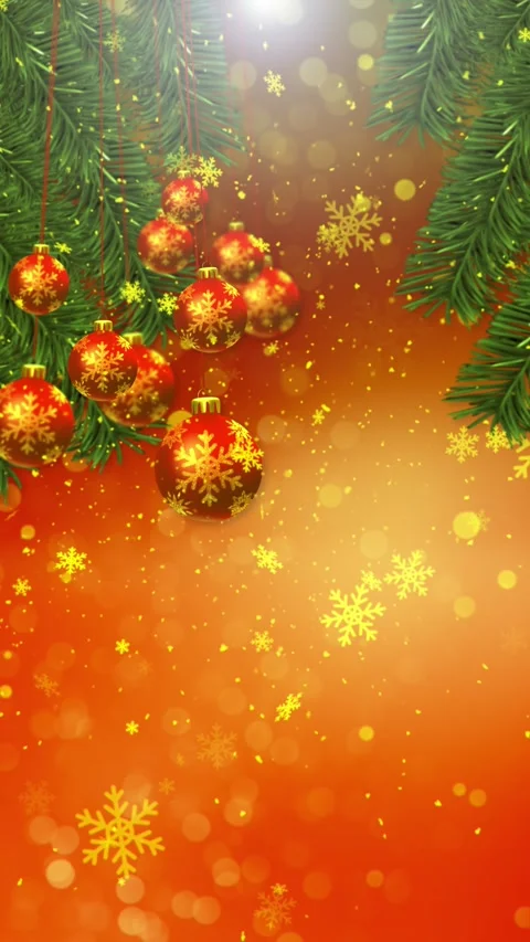 Christmas Baubles 5 Stock Footage 286132736