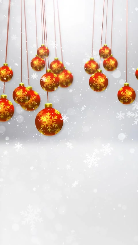 Christmas Baubles 7 Stock Footage 286132840