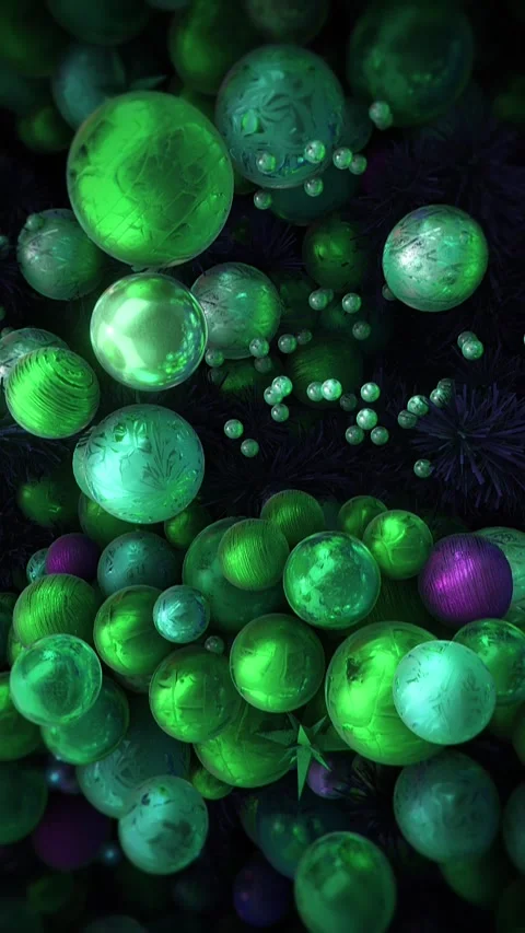 Christmas Baubles Background 04 Stock-Footage 294077644