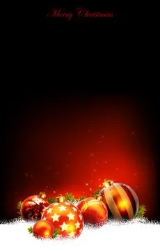 Christmas baubles design Stock Illustration