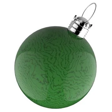 Christmas baubles elements Stock Illustration