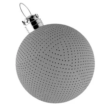 Christmas baubles elements Ilustración de archivo