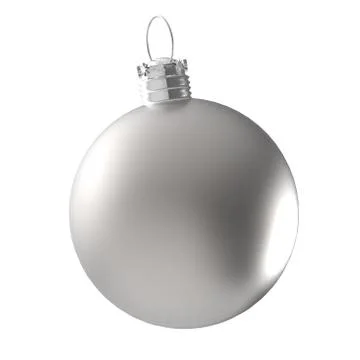 Christmas baubles elements Illustrazione stock