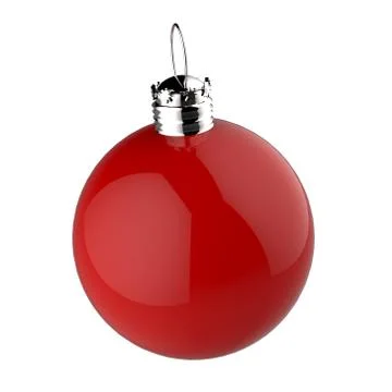 Christmas baubles elements Stock Illustration