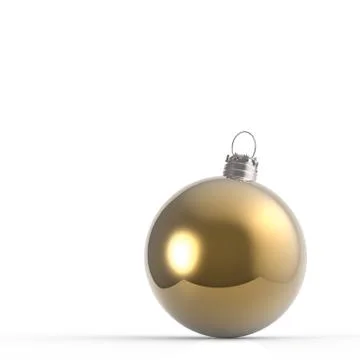 Christmas baubles elements Illustrazione stock