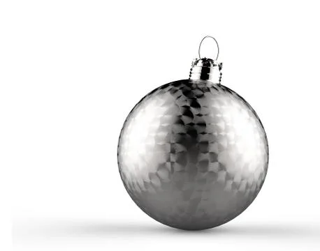 Christmas baubles elements Stock Illustration
