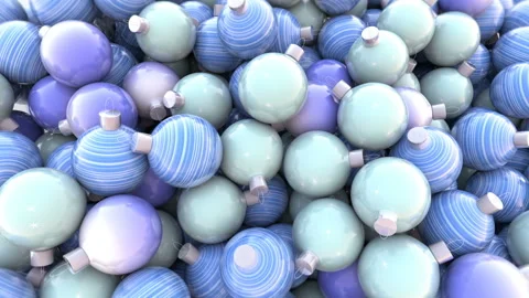 Christmas baubles. Stock Footage 163980730
