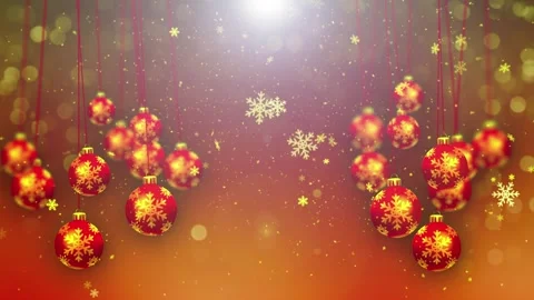 Christmas Baubles  Stock Footage 249444989