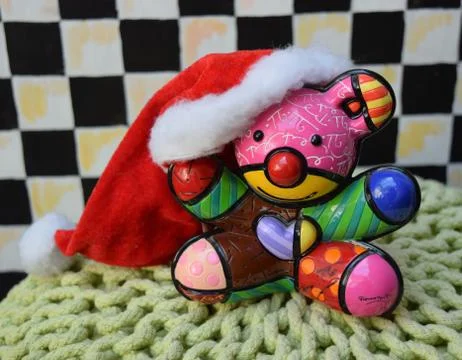 Christmas bear Stock Photos