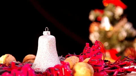 Christmas bell Stock Footage 32560896