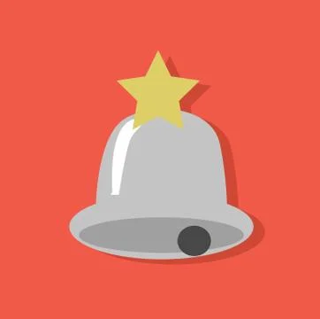 Christmas bell Stock Illustration