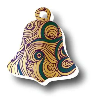 Christmas bell Stock Illustration
