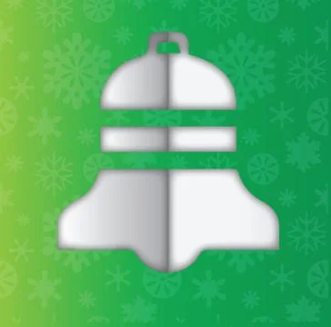 Christmas bell Stock Illustration