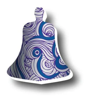 Christmas bell Stock Illustration