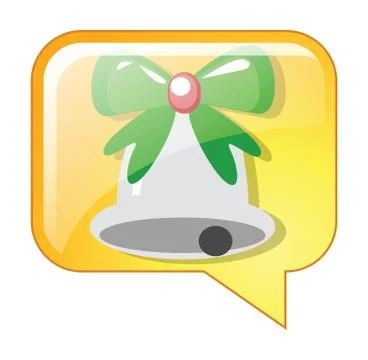 Christmas bell Stock Illustration