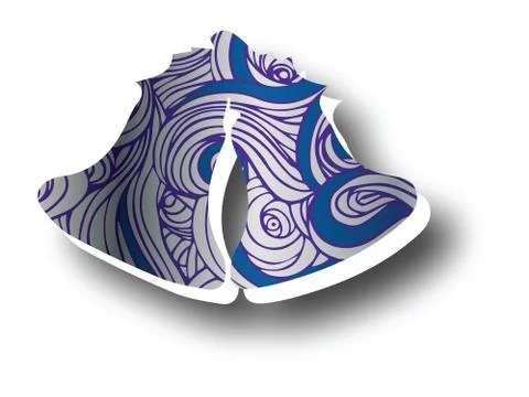 Christmas bell Stock Illustration