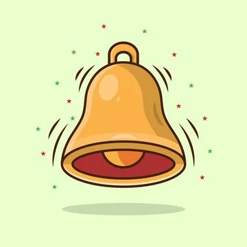 Christmas Bell Stock Illustration