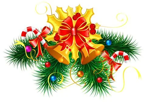 Christmas Bell Stock Illustration