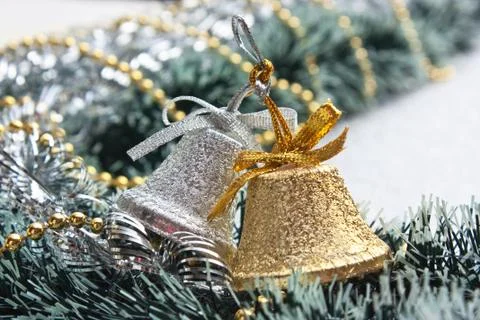 Christmas bell Stock Photos