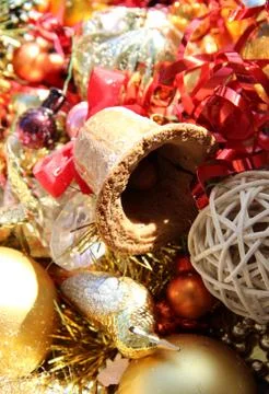 Christmas bell Stock Photos