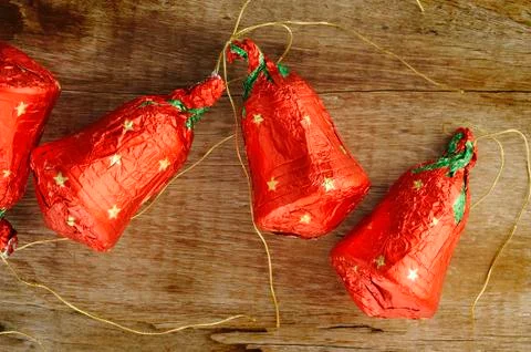 Christmas bell Stock Photos