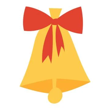 Christmas bell symbols vector Stock Illustration
