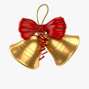 Christmas Bells 3D Model