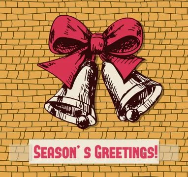 Christmas bells Stock Illustration
