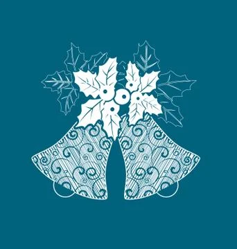 Christmas bells Stock Illustration