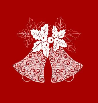 Christmas bells Stock Illustration