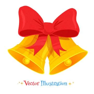 Christmas bells Stock Illustration