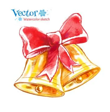 Christmas bells Stock Illustration