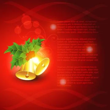 Christmas bells Stock Illustration