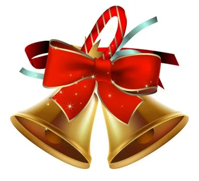 Christmas bells Illustrazione stock