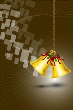 Christmas bells Stock-Illustration