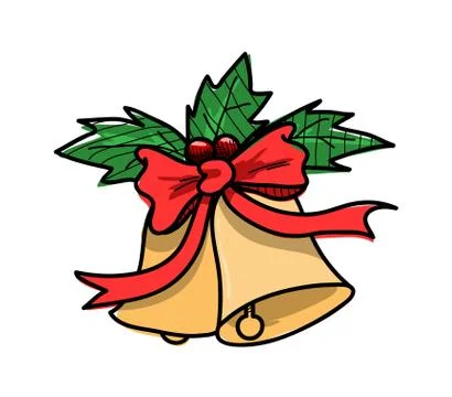 Christmas Bells Stock Illustration